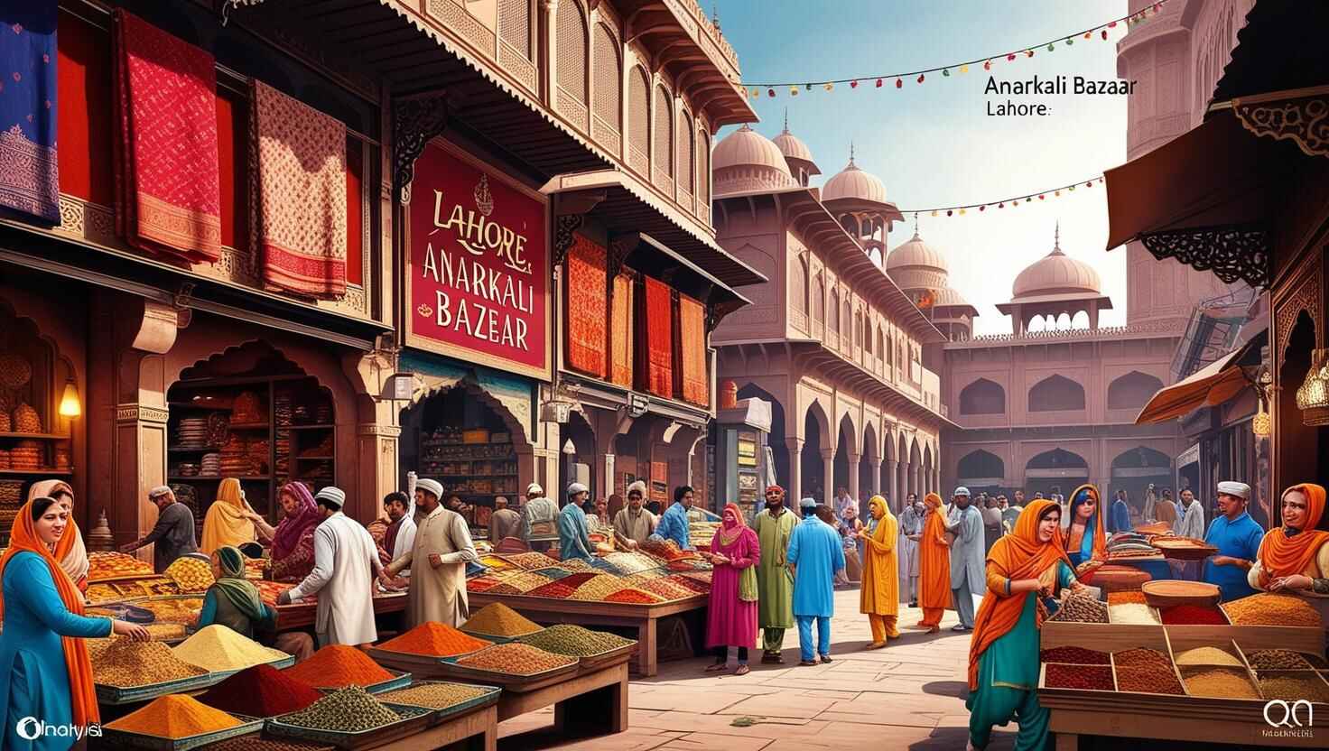 Anarkali Bazaar Lahore