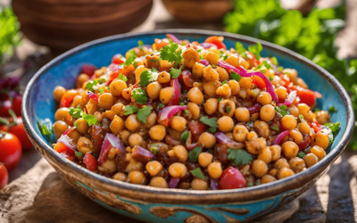 Sampling the Famous Chana Chaat